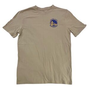 NBA Stephen Curry #30 Golden State Warriors Men’s Tan Graphic Tee | Size M NWOT
